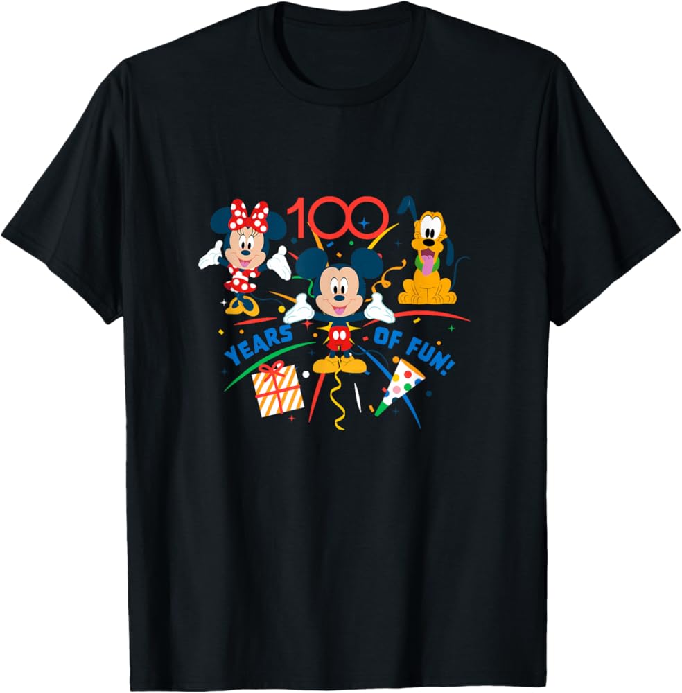 ディズニー メモ Tシャツメモ ベビーミッキー ミニー グーフィ プルート Amazon | ディズニー 100周年記念 ミッキー ミニー プルート 100年の